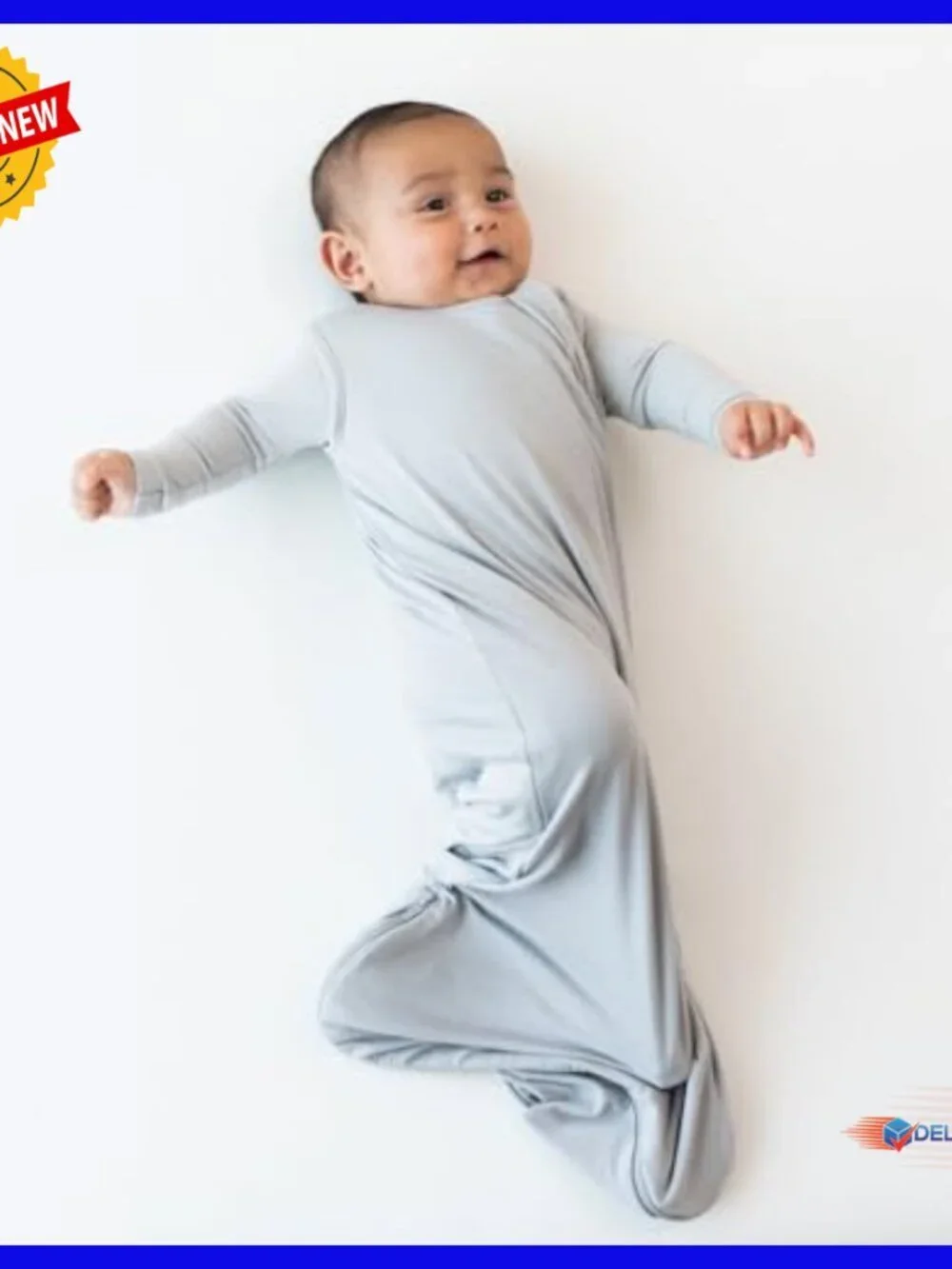 Medium Sleep Bag for Babies, Bamboo Rayon Blend, Zipper Closure, Lightweight
